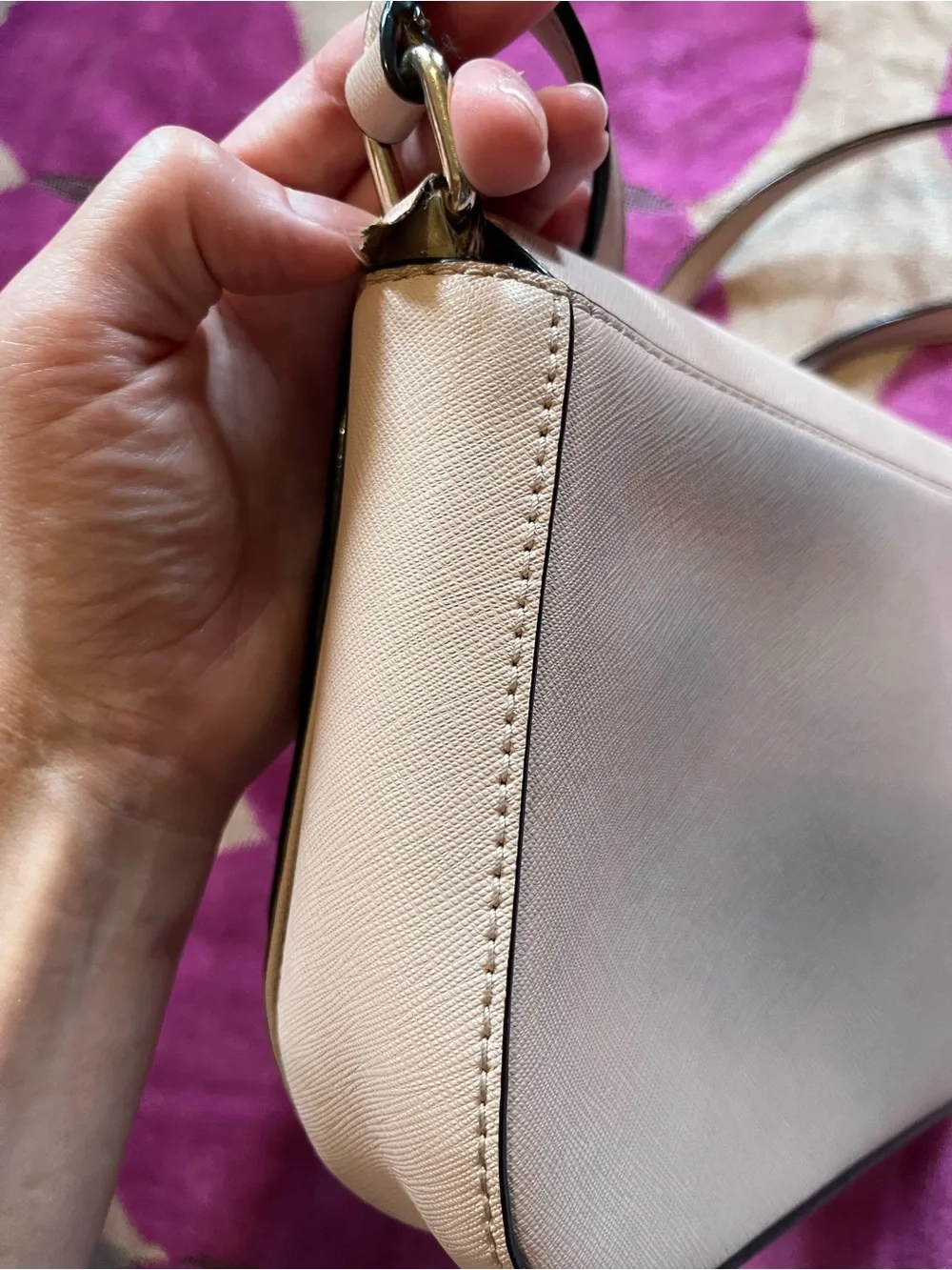 Kate Spade Laurel Way Carsen Crossbody Bag in Almondine